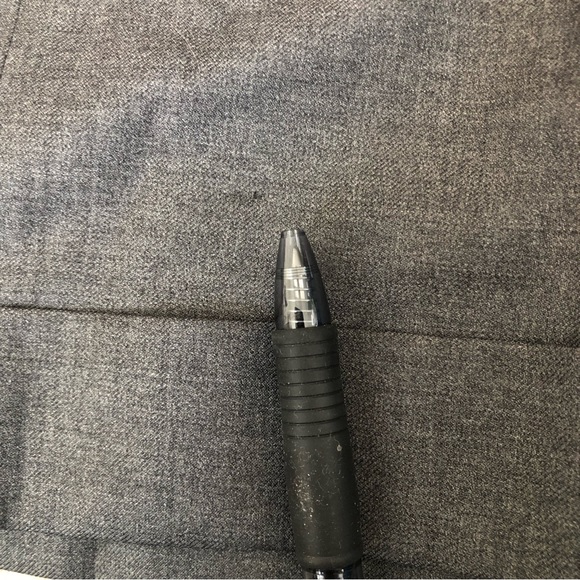 zanella mens dress pants 34 platinum pleated gray loro piana wool super 130’s - Picture 5 of 9